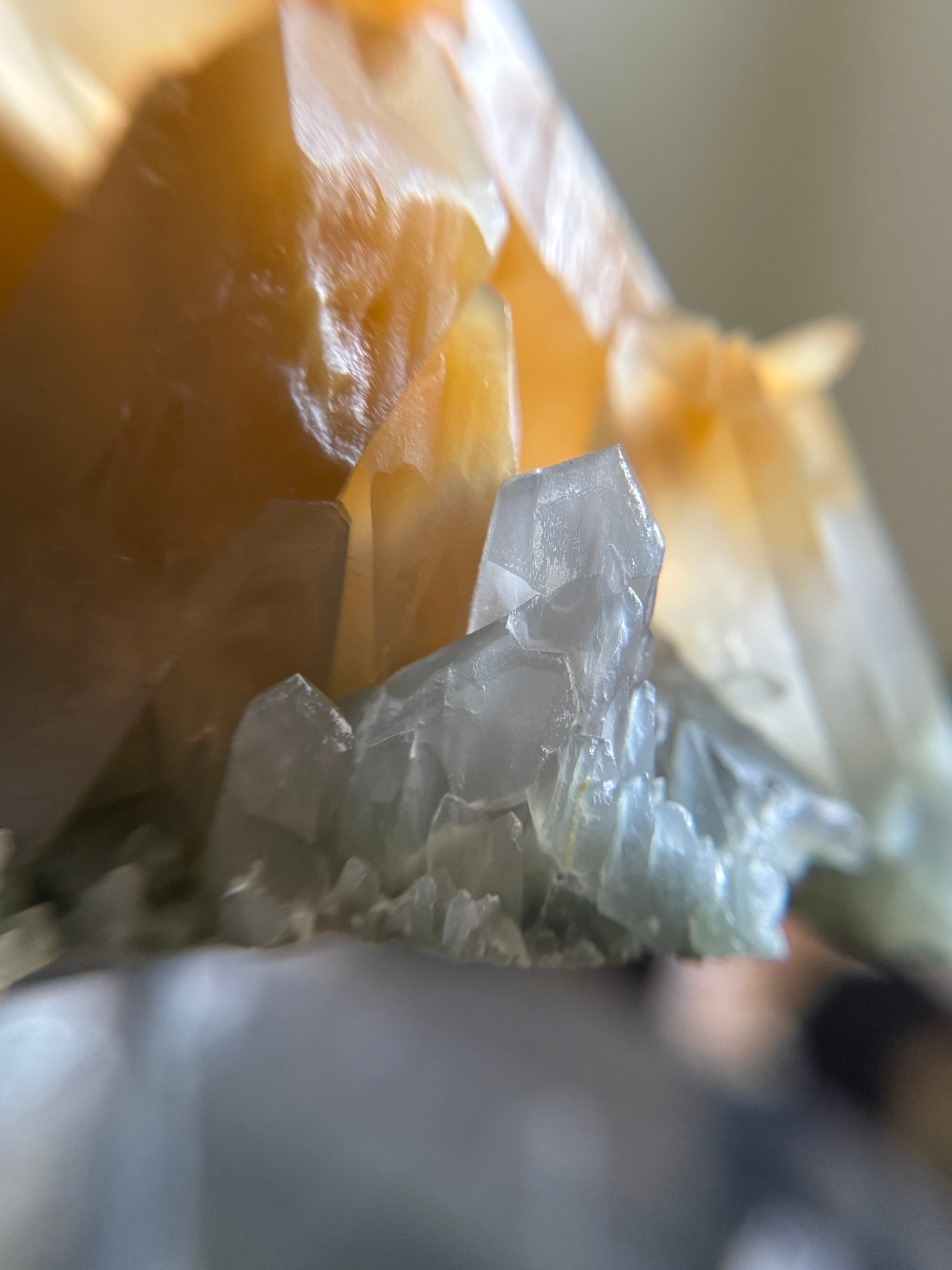 Red&Blue Rabbit Hair Quartz