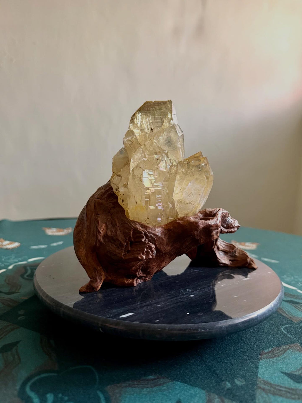 Golden Himalayan Quartz-Hashupi Mine, Pakistan