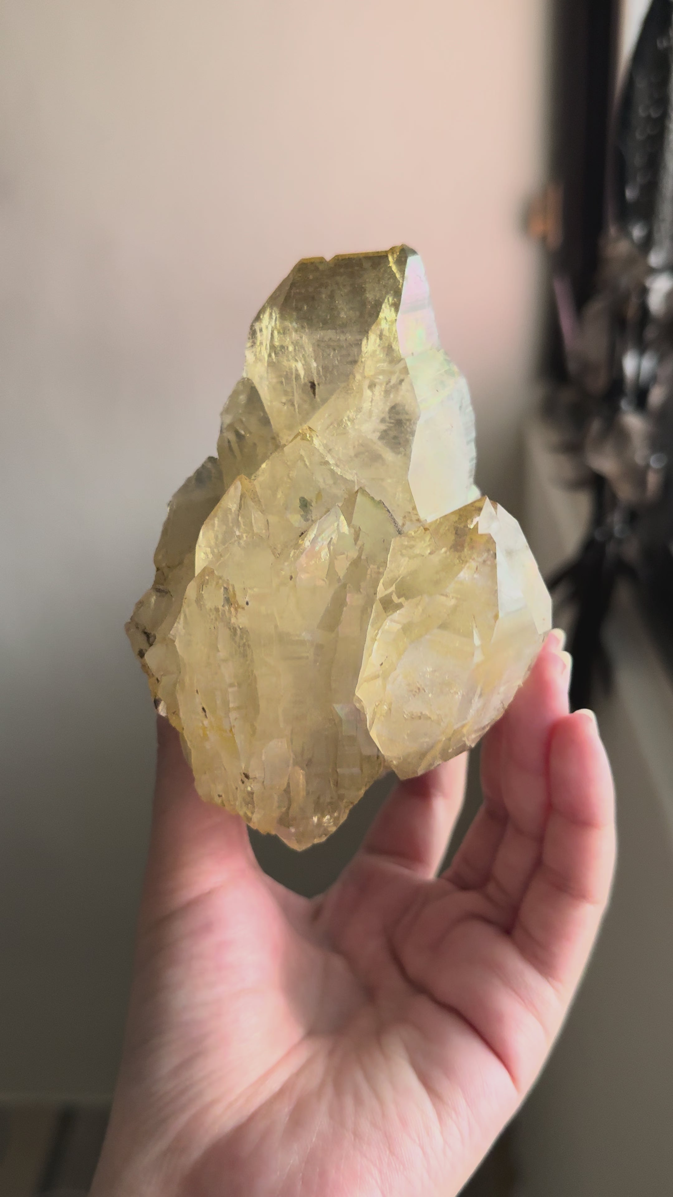 Golden Himalayan Quartz-Hashupi Mine, Pakistan