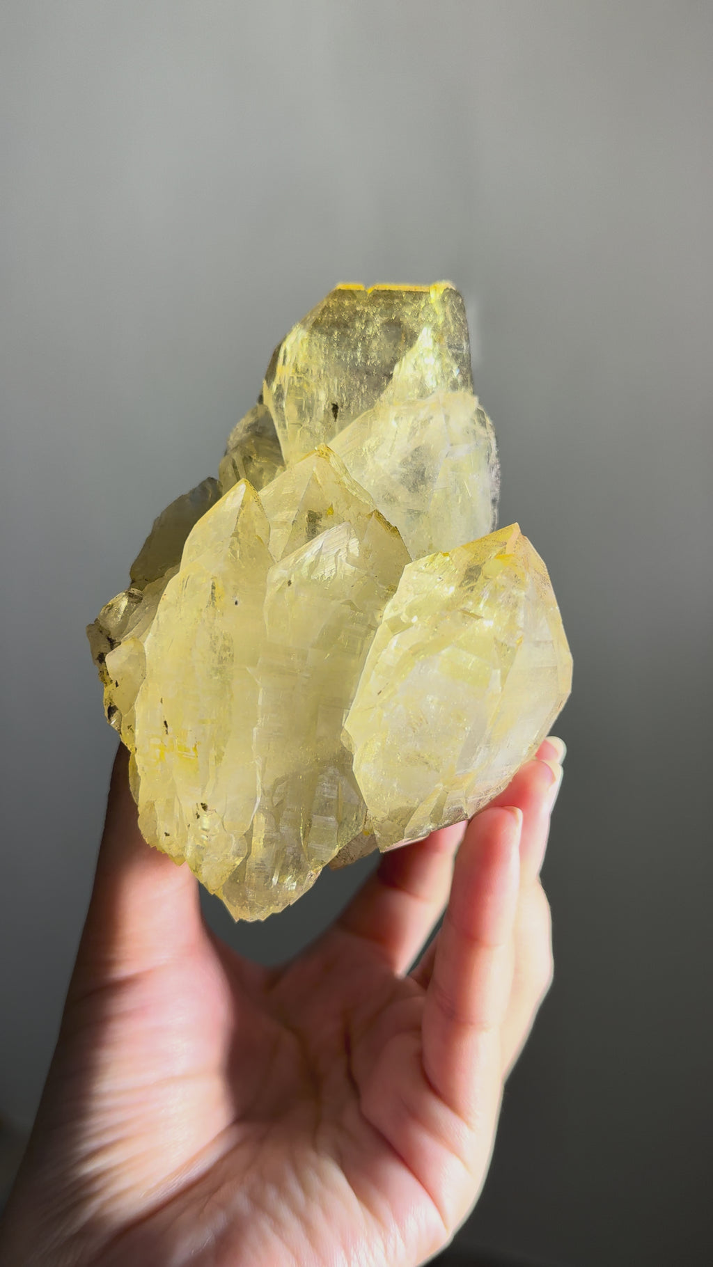 Golden Himalayan Quartz-Hashupi Mine, Pakistan